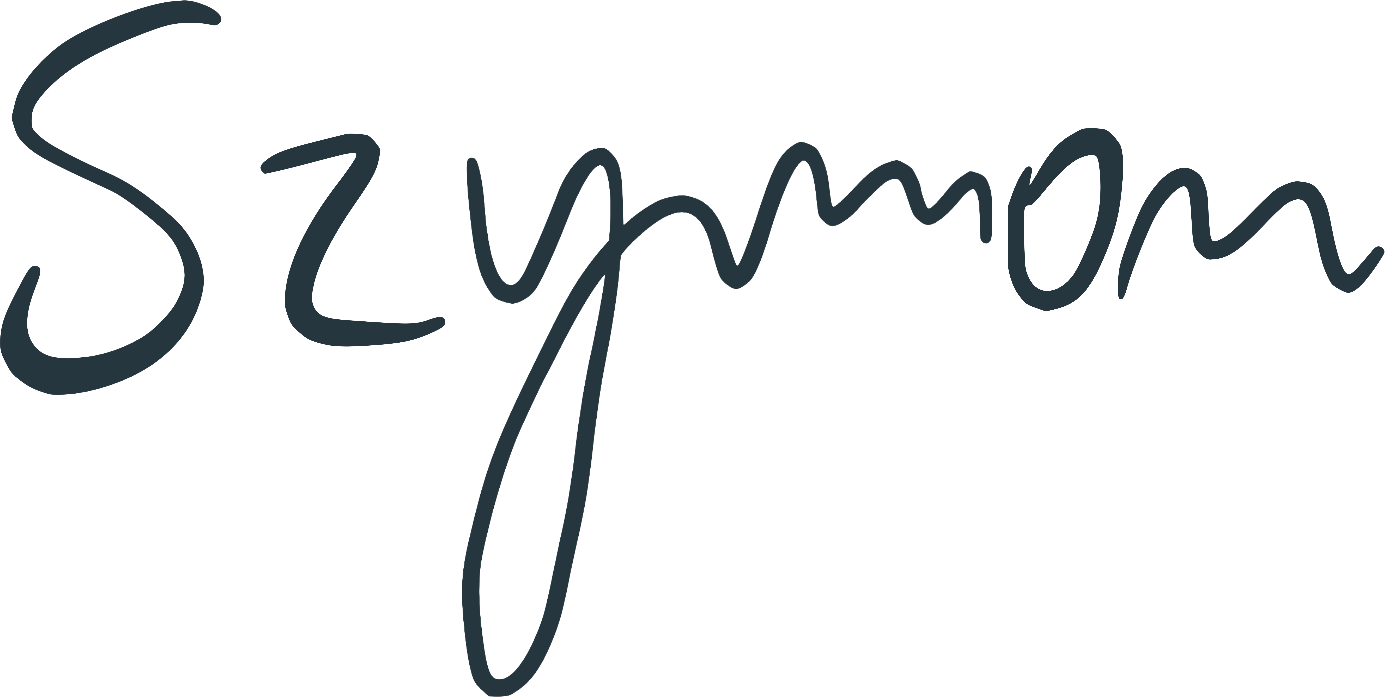 Szymon's signature